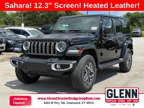 Black 2026 Jeep Wrangler Sahara for sale in Crestwood, KY
