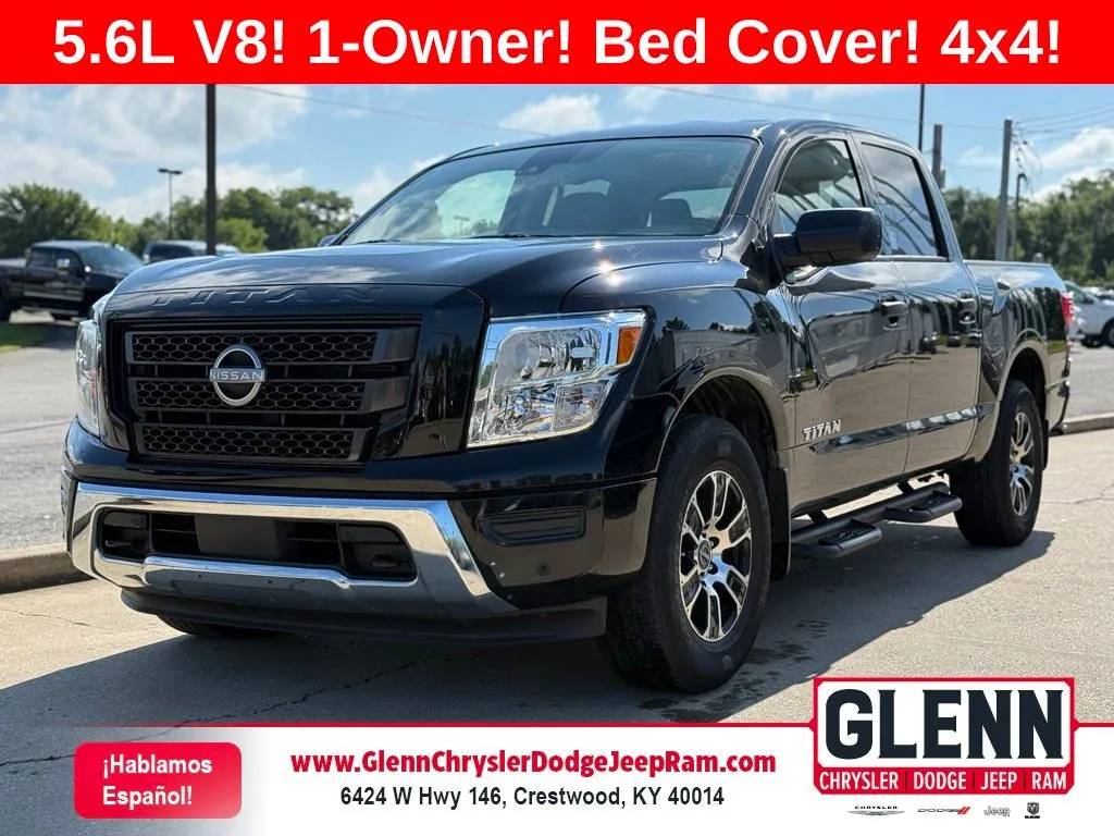 Black 2023 Nissan Titan SV for sale in Crestwood, KY