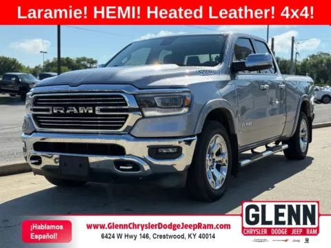 Silver 2019 Ram 1500 Laramie for sale in Crestwood, KY
