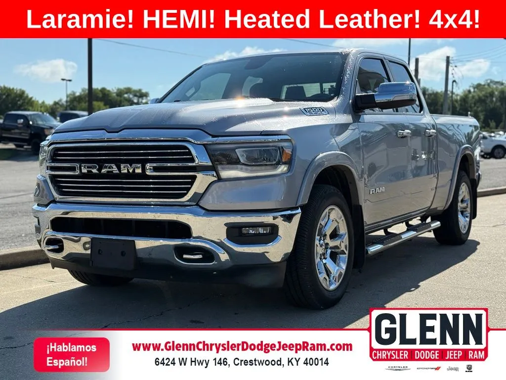 Silver 2019 Ram 1500 Laramie for sale in Crestwood, KY