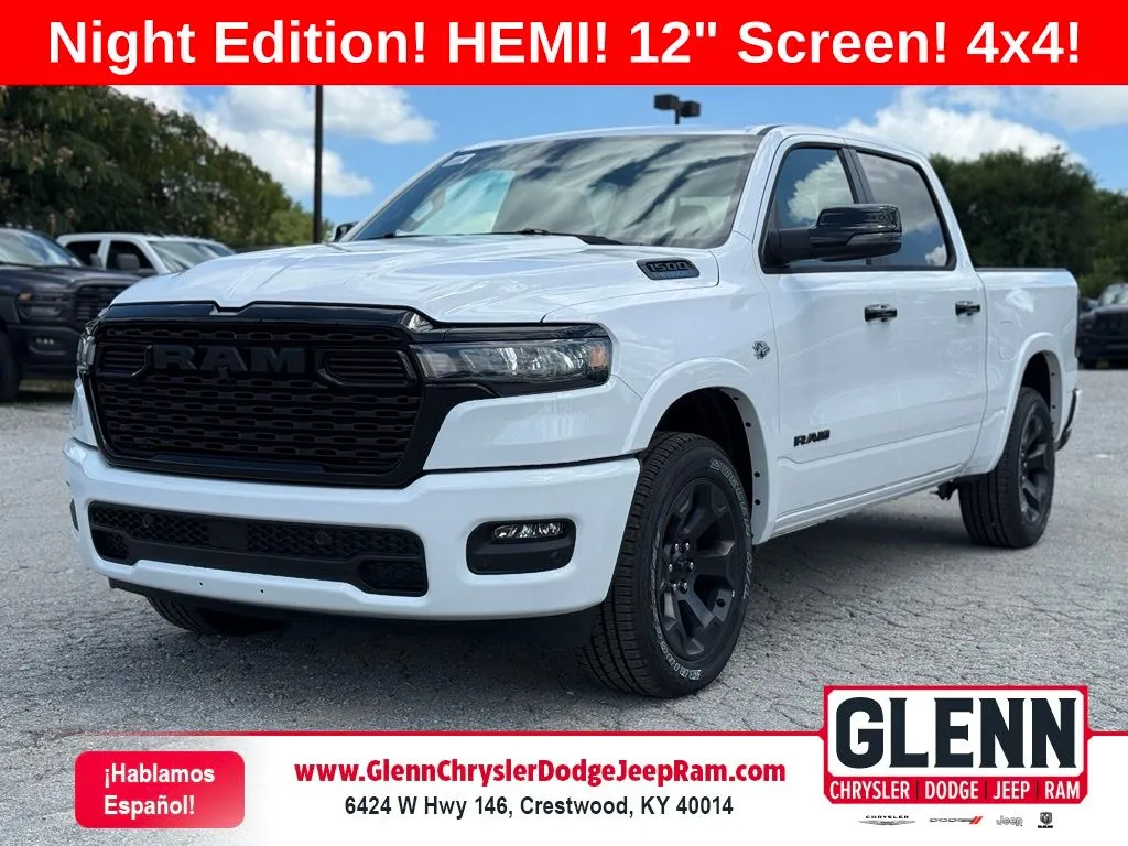 White 2026 Ram 1500 Big Horn/Lone Star for sale in Crestwood, KY