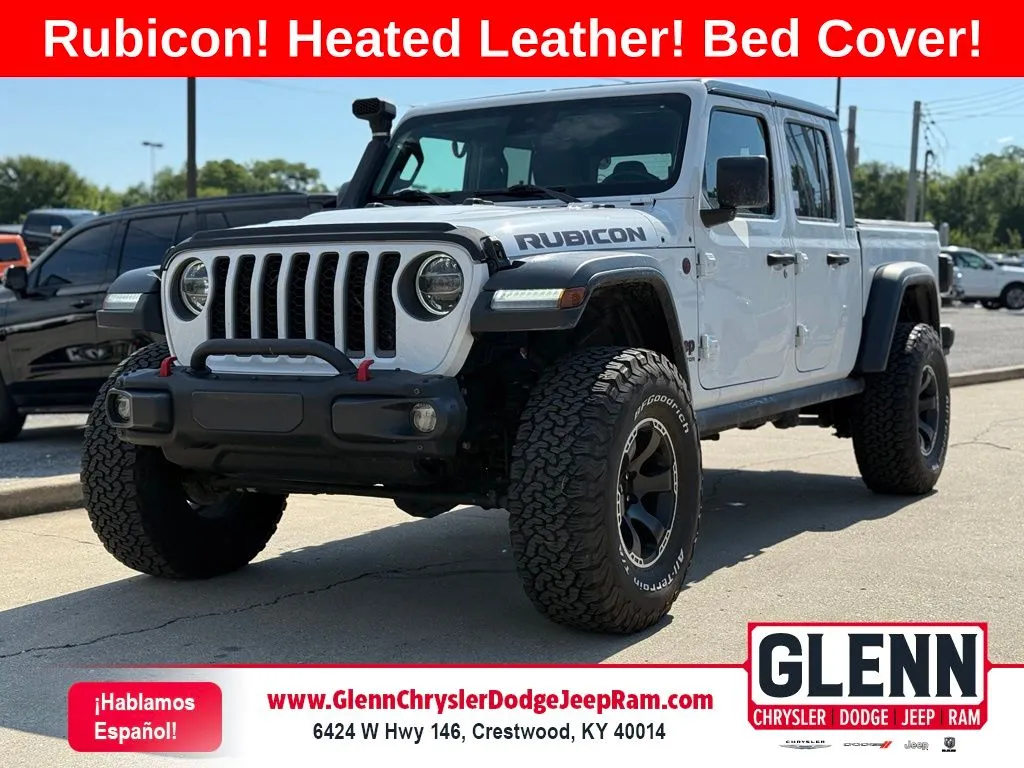 White 2020 Jeep Gladiator Rubicon for sale in Crestwood, KY