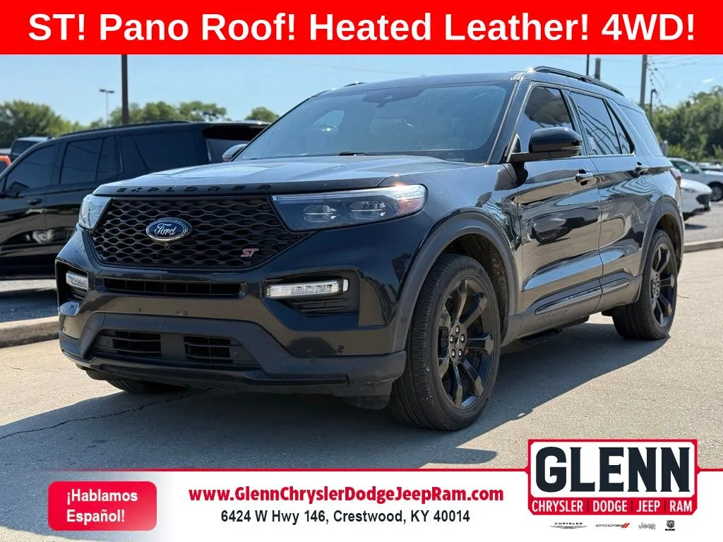 Black 2020 Ford Explorer ST for sale in Crestwood, KY