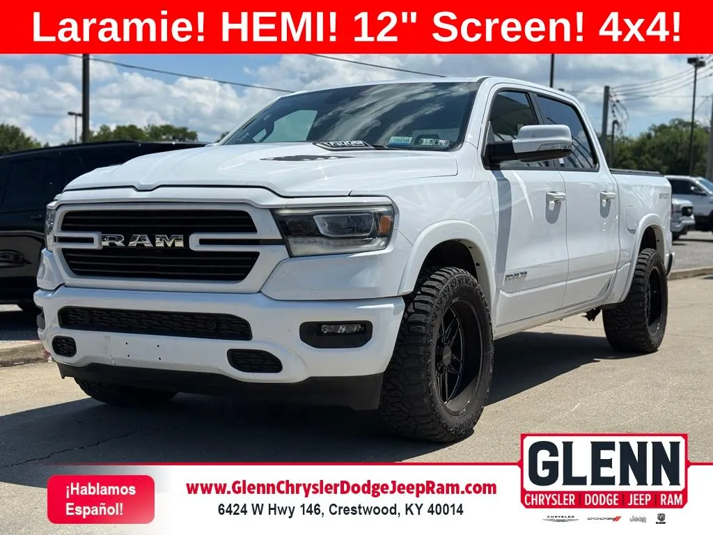 White 2022 Ram 1500 Laramie for sale in Crestwood, KY