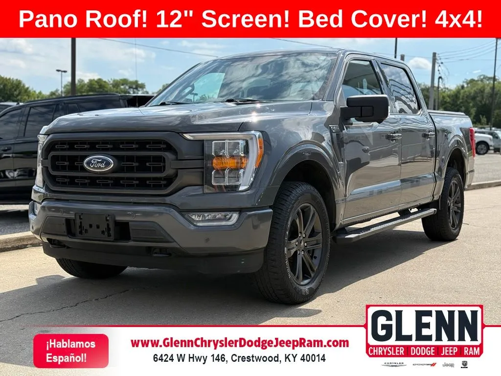 Gray 2021 Ford F-150 XLT for sale in Crestwood, KY