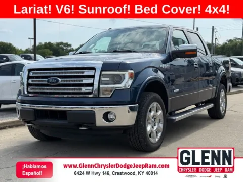 Blue 2014 Ford F-150 Lariat for sale in Crestwood, KY
