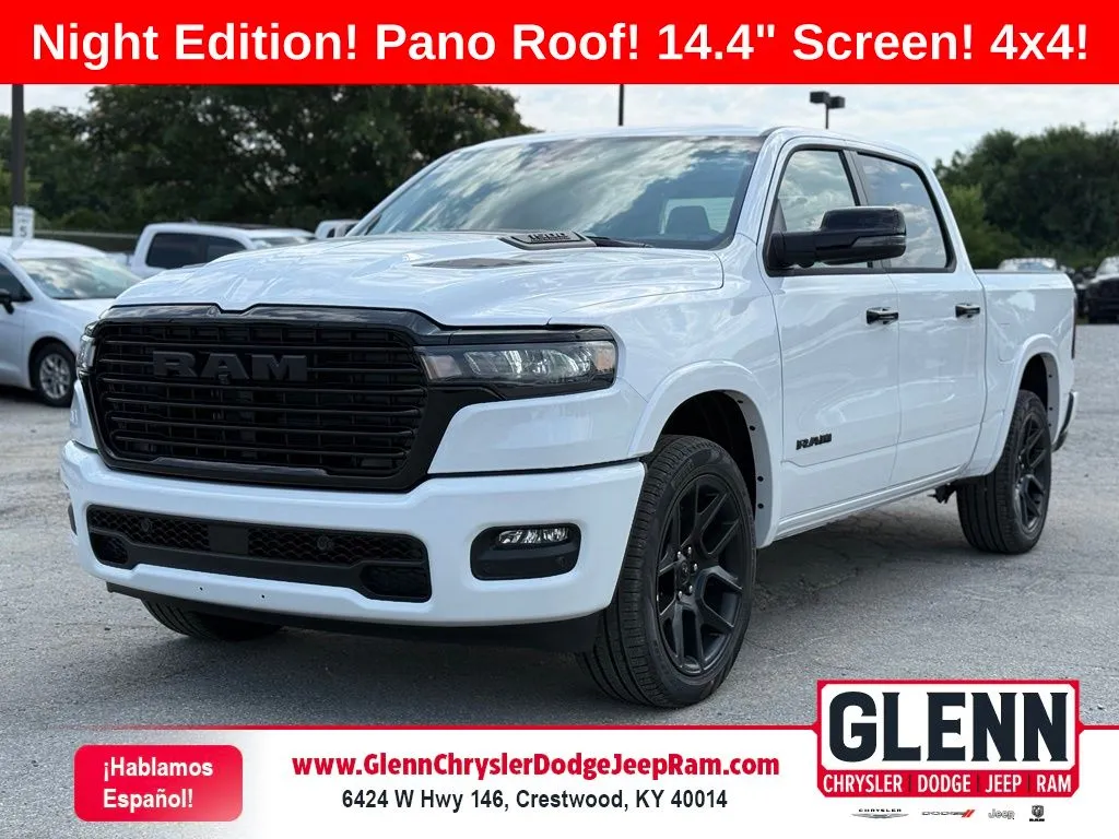 White 2026 Ram 1500 Laramie for sale in Crestwood, KY