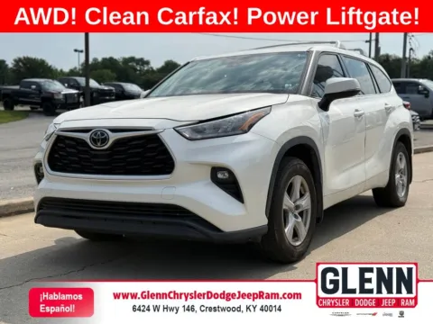 White 2020 Toyota Highlander LE for sale in Crestwood, KY