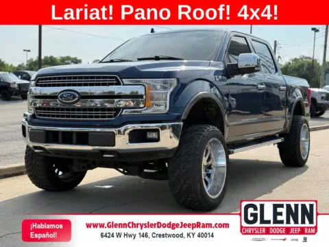 Blue 2019 Ford F-150 Lariat for sale in Crestwood, KY