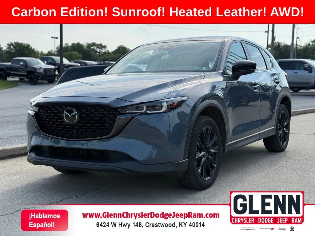 Gray 2024 Mazda CX-5 2.5 S Carbon Edition for sale in Crestwood, KY