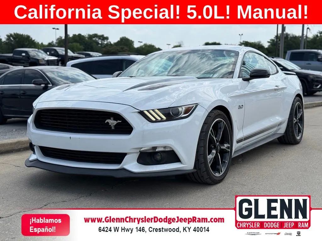 White 2017 Ford Mustang GT Premium for sale in Crestwood, KY
