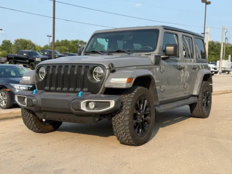 Photos of 2022 Jeep Wrangler Unlimited Sahara 4xe for sale in Crestwood, KY at Glenn Chrysler Dodge Jeep Ram
