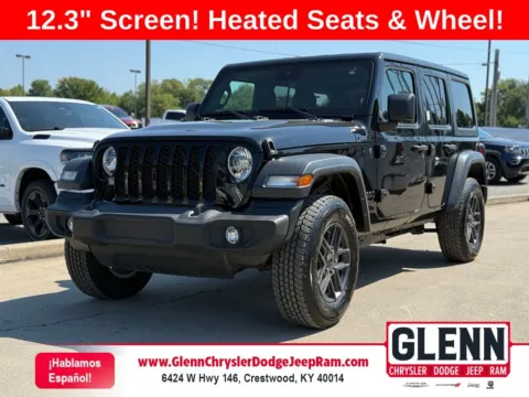 Black 2024 Jeep Wrangler Sport S for sale in Crestwood, KY