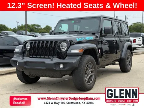 Black 2024 Jeep Wrangler Sport S for sale in Crestwood, KY