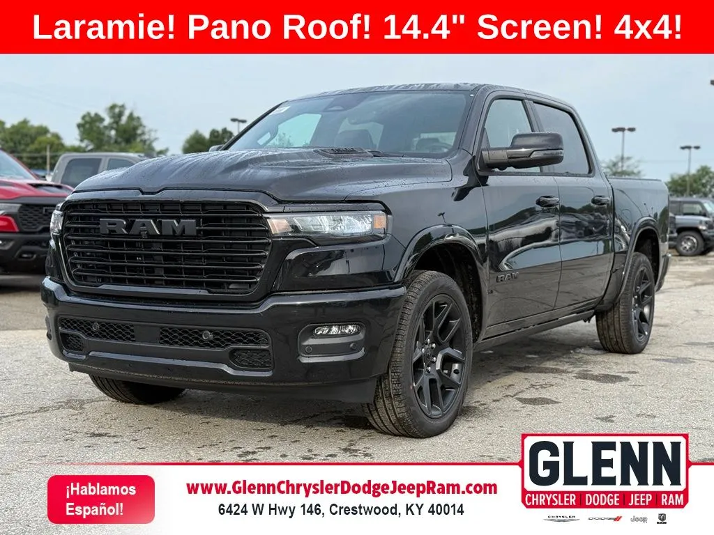Black 2026 Ram 1500 Laramie for sale in Crestwood, KY