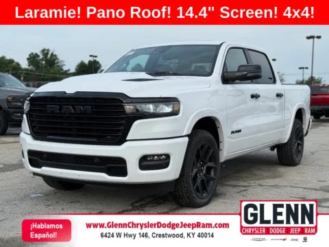 White 2026 Ram 1500 Laramie for sale in Crestwood, KY
