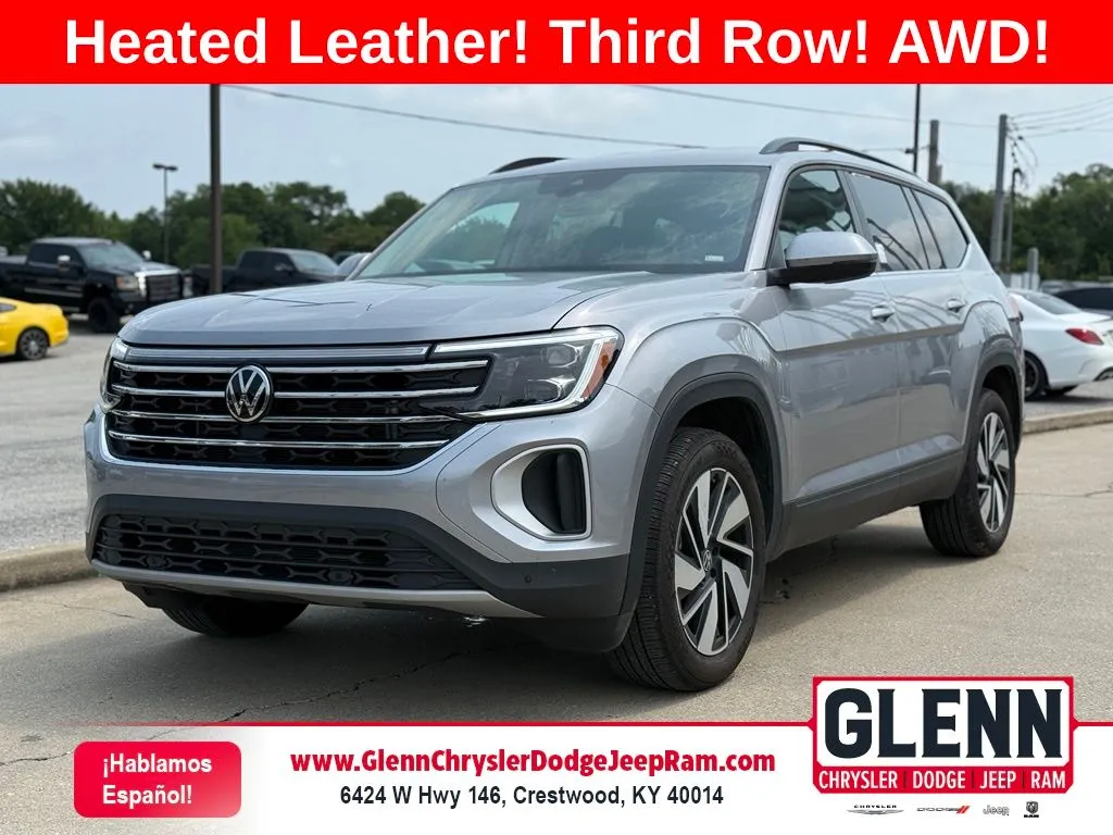 Silver 2026 Volkswagen Atlas 2.0T SE w/Technology for sale in Crestwood, KY
