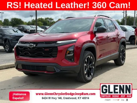 Red 2025 Chevrolet Equinox RS for sale in Crestwood, KY
