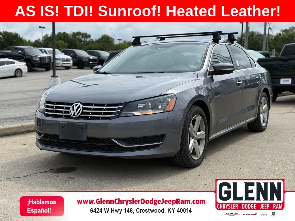 2013 Volkswagen Passat TDI SE for sale in Crestwood, KY