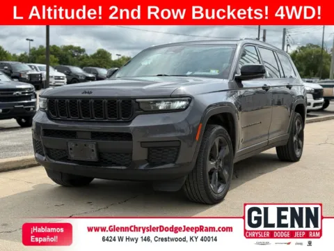 Gray 2023 Jeep Grand Cherokee L Altitude for sale in Crestwood, KY