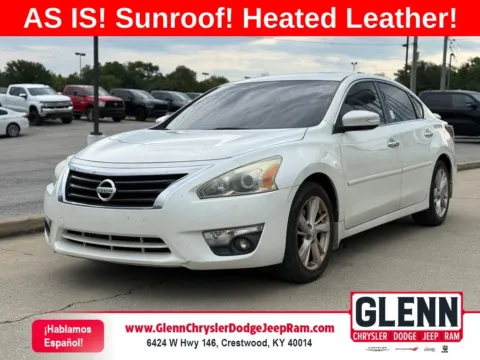 White 2015 Nissan Altima 2.5 SL for sale in Crestwood, KY