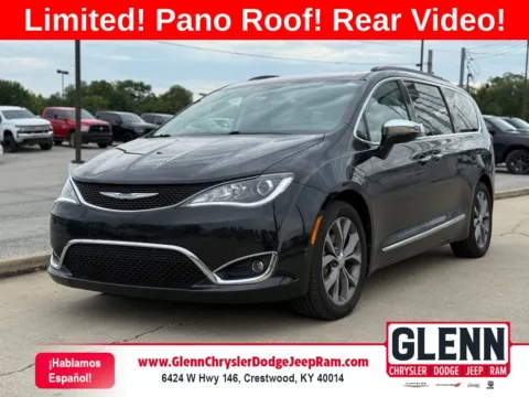 Black 2018 Chrysler Pacifica Limited for sale in Crestwood, KY