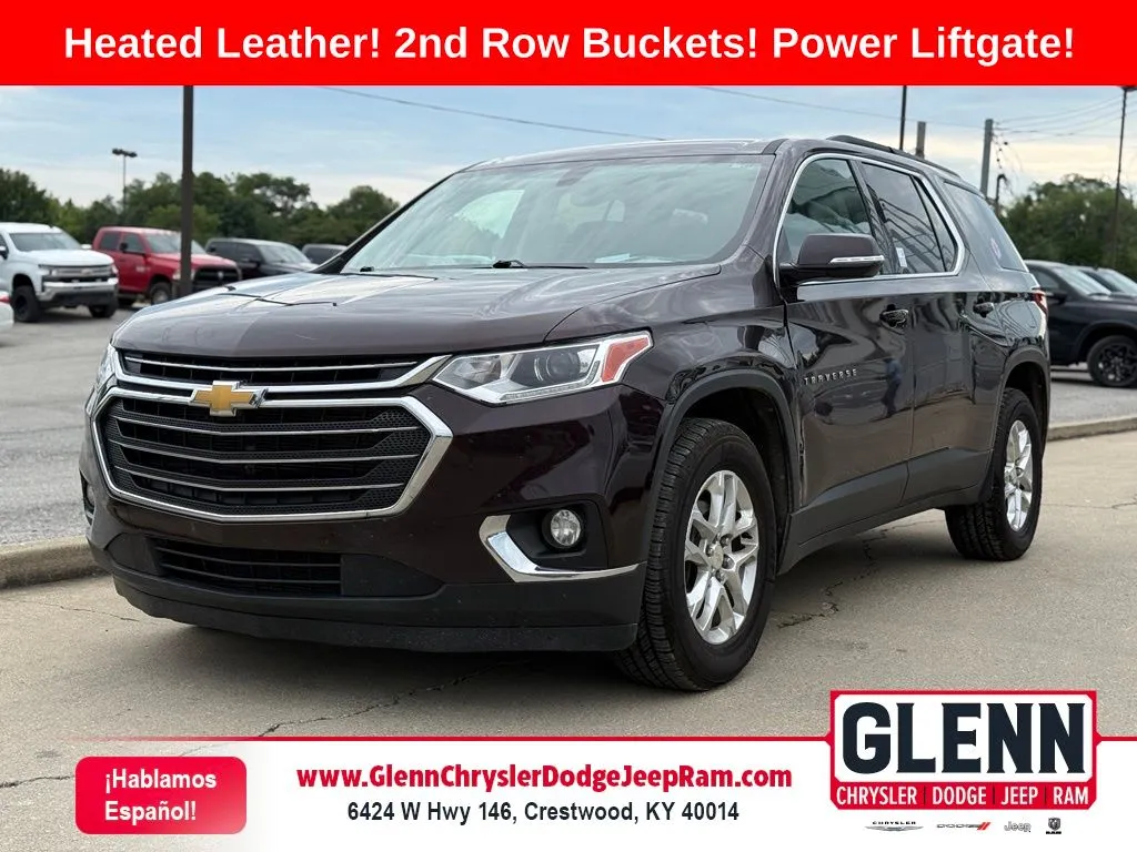 Black 2020 Chevrolet Traverse 3LT for sale in Crestwood, KY