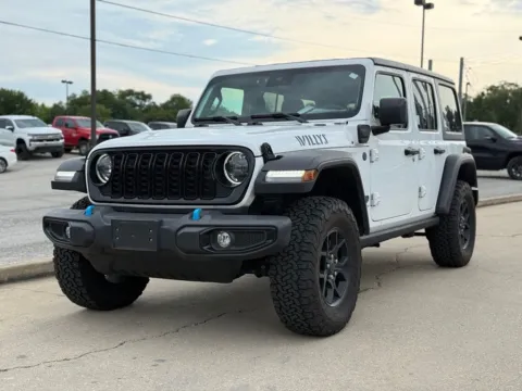 Photos of 2024 Jeep Wrangler Willys 4xe for sale in Crestwood, KY at Glenn Chrysler Dodge Jeep Ram