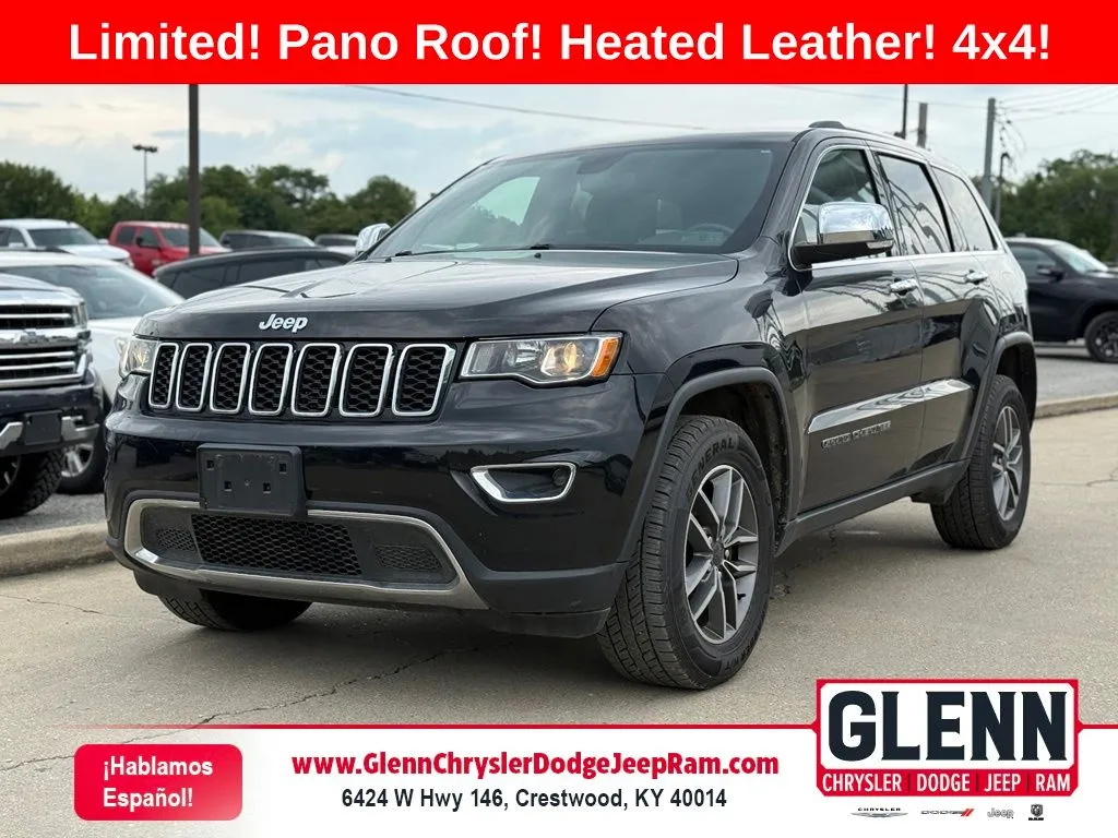 Black 2020 Jeep Grand Cherokee Limited for sale in Crestwood, KY