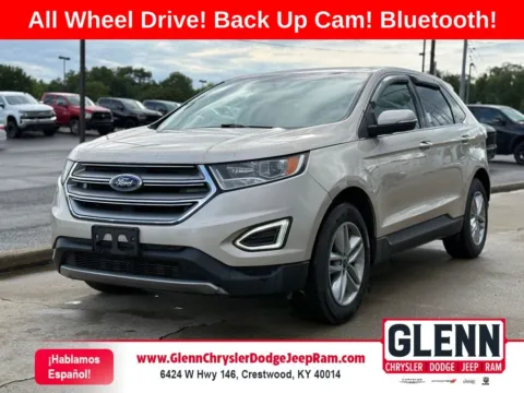White 2017 Ford Edge SEL for sale in Crestwood, KY