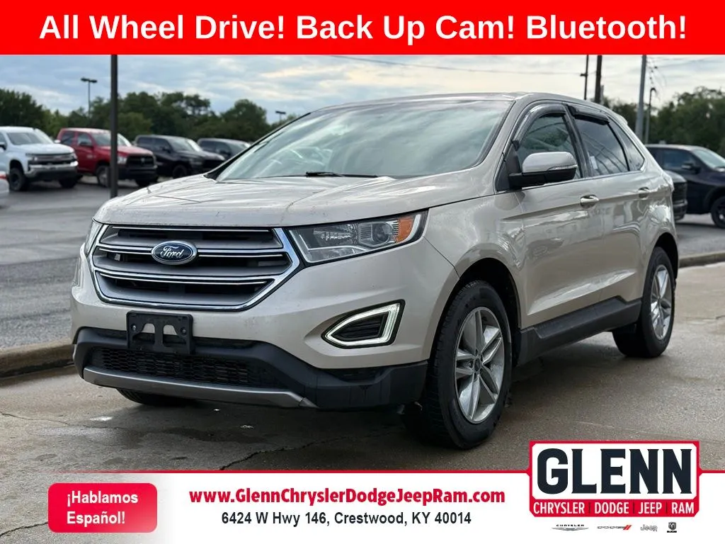 White 2017 Ford Edge SEL for sale in Crestwood, KY