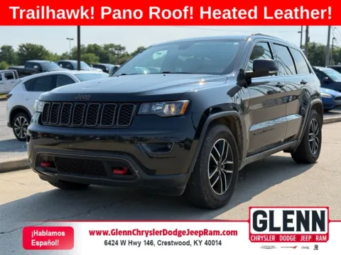 Black 2020 Jeep Grand Cherokee Trailhawk for sale in Crestwood, KY