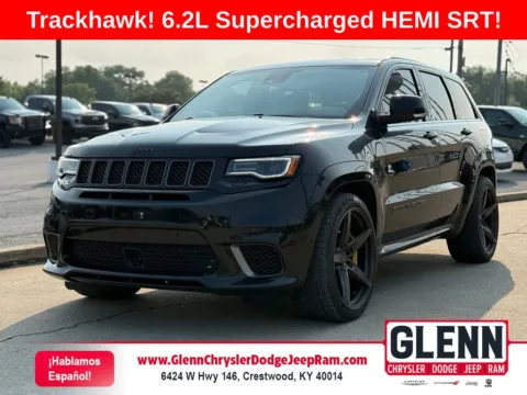 Black 2020 Jeep Grand Cherokee Trackhawk for sale in Crestwood, KY