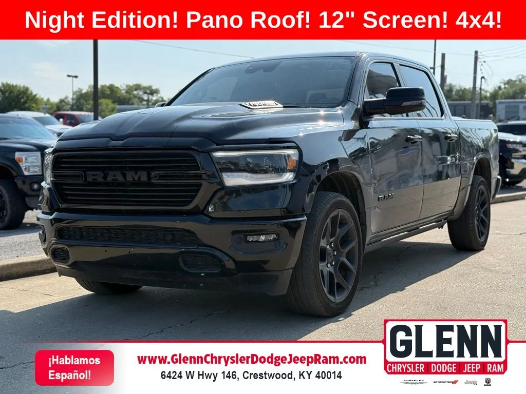 Black 2023 Ram 1500 Laramie for sale in Crestwood, KY