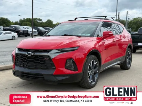 Red 2021 Chevrolet Blazer RS for sale in Crestwood, KY