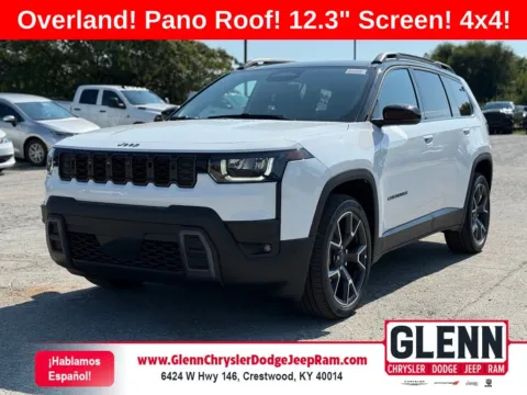 White 2026 Jeep Cherokee Overland for sale in Crestwood, KY