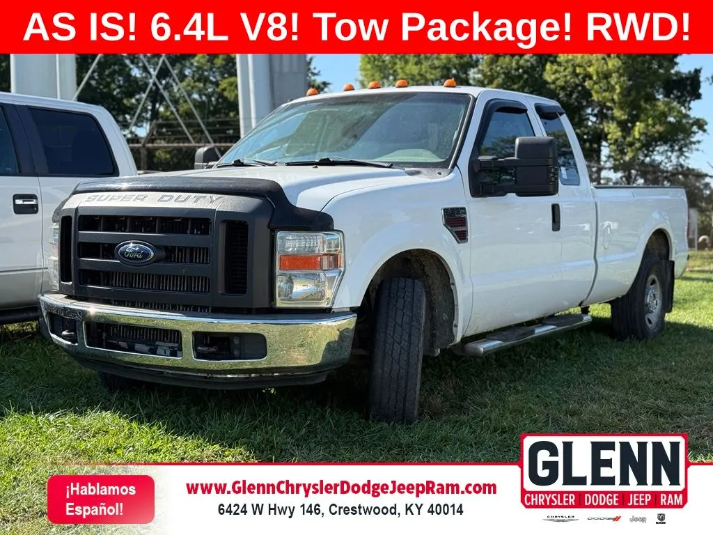 White 2008 Ford F-250SD XL for sale in Crestwood, KY
