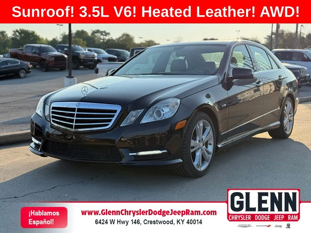 Black 2012 Mercedes-Benz E-Class E 350 for sale in Crestwood, KY
