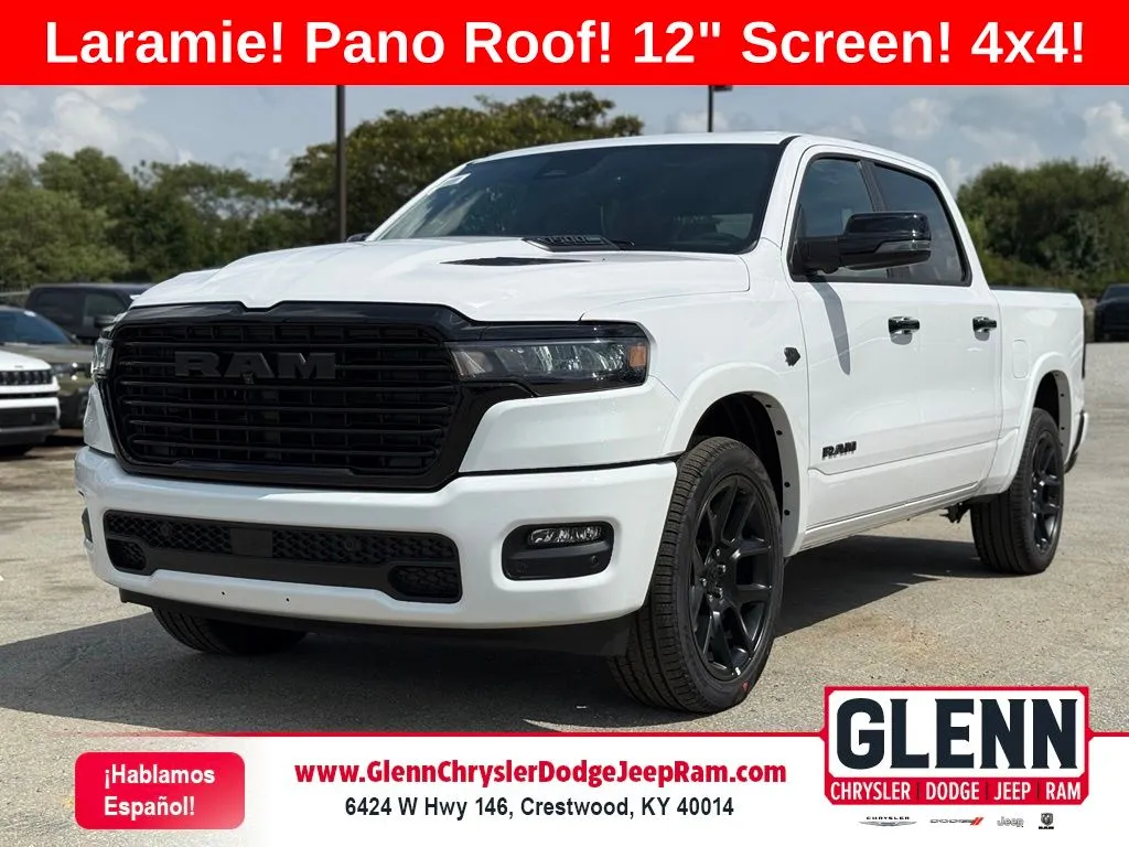 White 2027 Ram 1500 Laramie for sale in Crestwood, KY