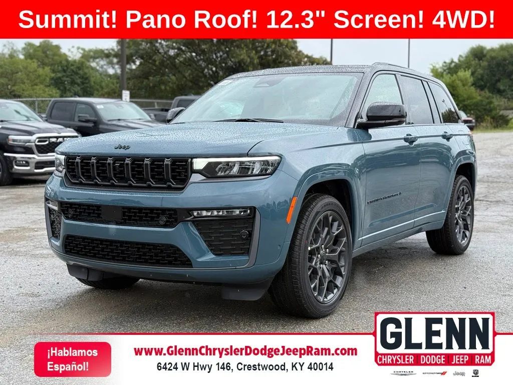 Blue 2027 Jeep Grand Cherokee Summit for sale in Crestwood, KY
