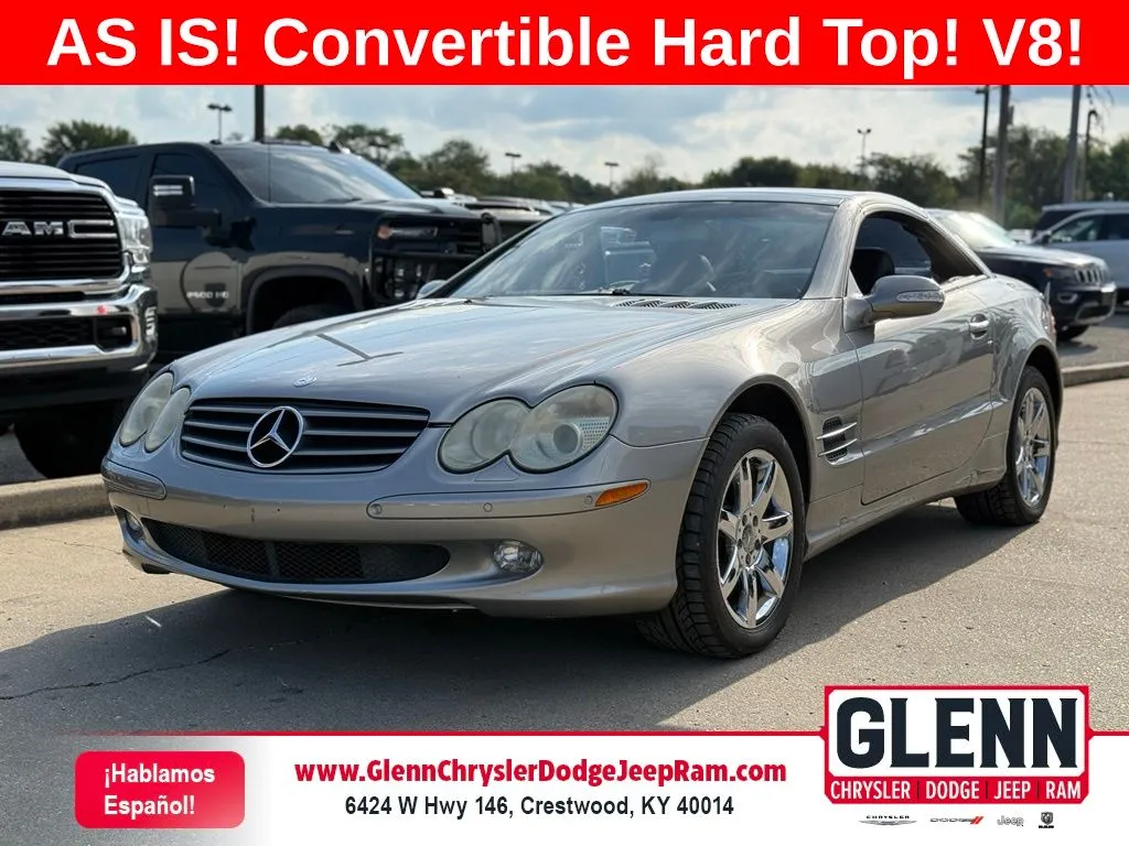 Red 2003 Mercedes-Benz SL-Class SL 500 for sale in Crestwood, KY