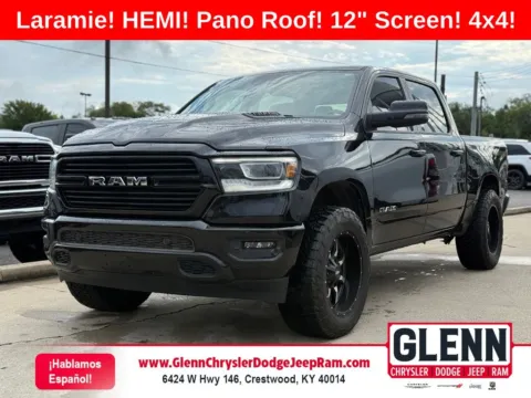 Black 2023 Ram 1500 Laramie for sale in Crestwood, KY