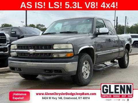 Gray 2001 Chevrolet Silverado 1500 LS for sale in Crestwood, KY