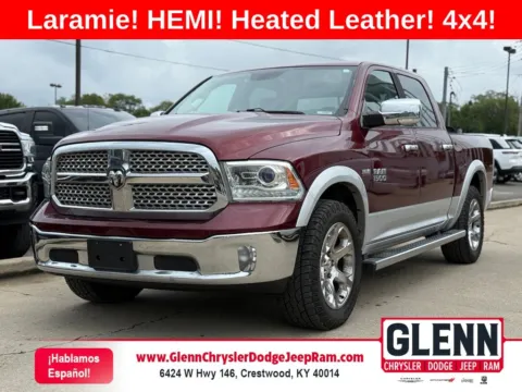 Red 2016 Ram 1500 Laramie for sale in Crestwood, KY