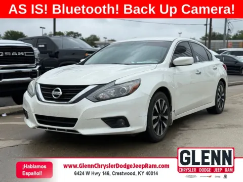 White 2017 Nissan Altima 2.5 SV for sale in Crestwood, KY