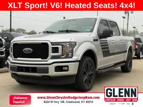 Silver 2019 Ford F-150 XLT for sale in Crestwood, KY