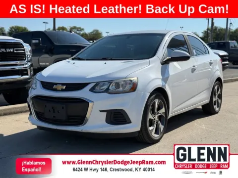 White 2017 Chevrolet Sonic Premier for sale in Crestwood, KY