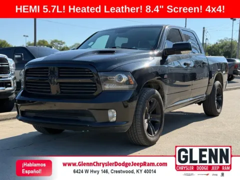 Black 2016 Ram 1500 Sport for sale in Crestwood, KY