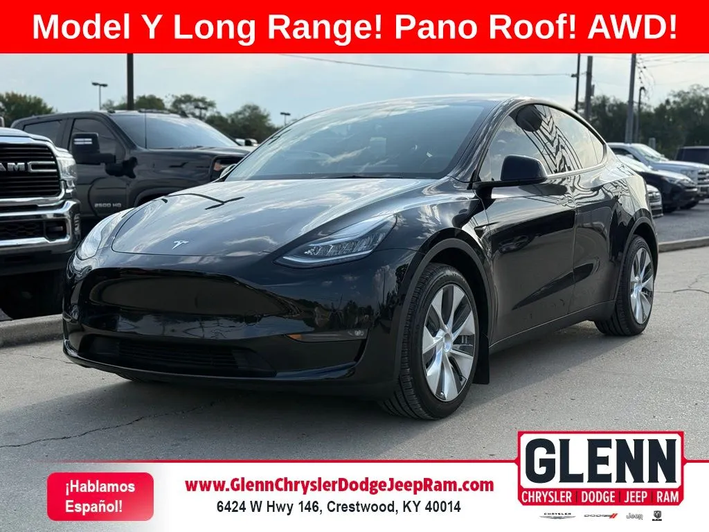 Black 2022 Tesla Model Y Long Range for sale in Crestwood, KY