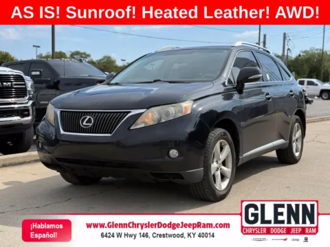 Black 2010 Lexus RX 350 for sale in Crestwood, KY